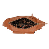 Hook Shoulder bag L Cognac
