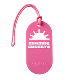 Fun luggage tag x2 Chasing Sunset