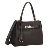 Paris Hand bag S Dark Brown