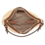 Hobo Nana Mini Raffia Maglia/Leather Natural-Nut