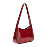 Arnela Top Zip Shoulder Bag Red