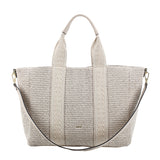 Raffia Fabric Shopper Kaia Sahara