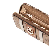 Erenia SLG Medium Zip Around Latte Logo