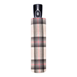 Fiber Magic Automatic Umbrella Check Beige