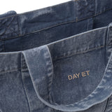 Washed Denim Cross Body Medium Denim