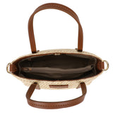 Straw Handbag S Natural