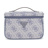 Berta Toiletry Train Case Slate logo