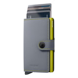Miniwallet MM Grey & Lime
