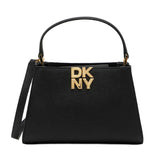 Foster Small Satchel Black/Gold