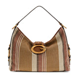 Camden Shoulder bag Cognac Multi