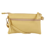 Minimalism Shoulder Bag Clutch Yellow