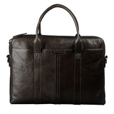 PC-Veske Dobbel Zip Brown