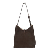 Gold Bar Shoulder bag Dark Brown