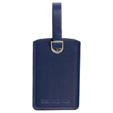 Global TA Rectangle Luggage Tag x 2 Midnight Blue