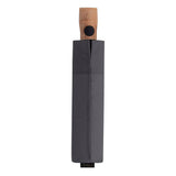 Timber Duomatic Umbrella Dark Grey