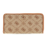 Neda SLG Large Zip Around Latte Logo