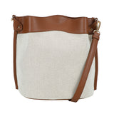 2.0 Canvas Bucket bag Brown