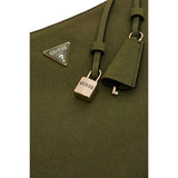 Danya Suede Shoulder bag Olive