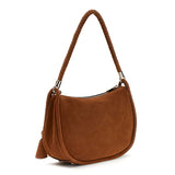 Danya Suede Shoulder bag Cognac