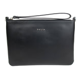 Tilje Skulderveske i glatt skinn Black
