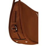 Danya Suede Shoulder bag Cognac