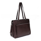 Bergamo Working bag Lucca Dark Brown