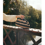 Summer Crochet Clutch Nature/Black