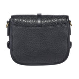 Zeno Flap Shoulder Bag Nero