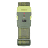 Luggage Belt TSA Olive/Lime
