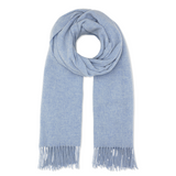 Tender Solid Scarf Blue Fog