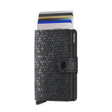 Miniwallet MHe Hexagon Black