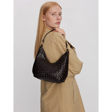 Salerno shoulder bag Mona Dark Brown