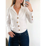 Erika Brown Crystal Flower Button Charm Gold