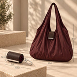 Key Chain Bag Brown Gold
