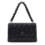 Maxine Flap Crossbody Black