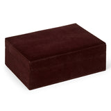 Velvet Jewelry Case Medium Winetasting