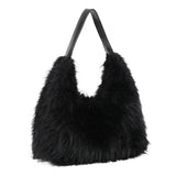Foxtail Handbag Black