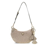 Katie CNVRTBLE Shoulder bag Faux fur Off white
