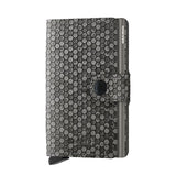 Miniwallet MHe Hexagon Grey