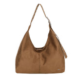 Suede Studs Shopper L Taupe