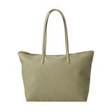 Concept Large Coated Canvas Tote Kaki