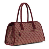 Samantha Girlfriend Satchel Merlot Logo