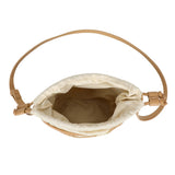 Straw Bucket bag Beige