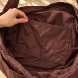 Key Chain Bag Brown Gold