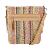 Straw Crossover Pink/Green