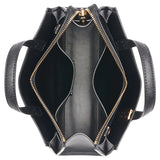 Avril SM Satchel Black/Gold