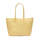 Concept Large Coated Canvas Tote Jaune