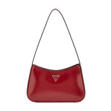 Arnela Top Zip Shoulder Bag Red