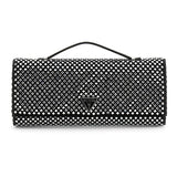 Tasmin Top Handle Clutch Black