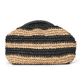 Summer Crochet Clutch Nature/Black